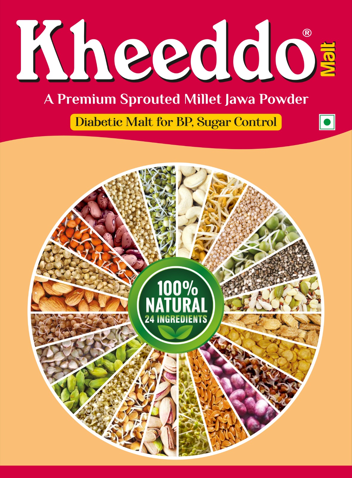 a malt Diabetic Malt for BP & Sugar Control - 500g - Image 1